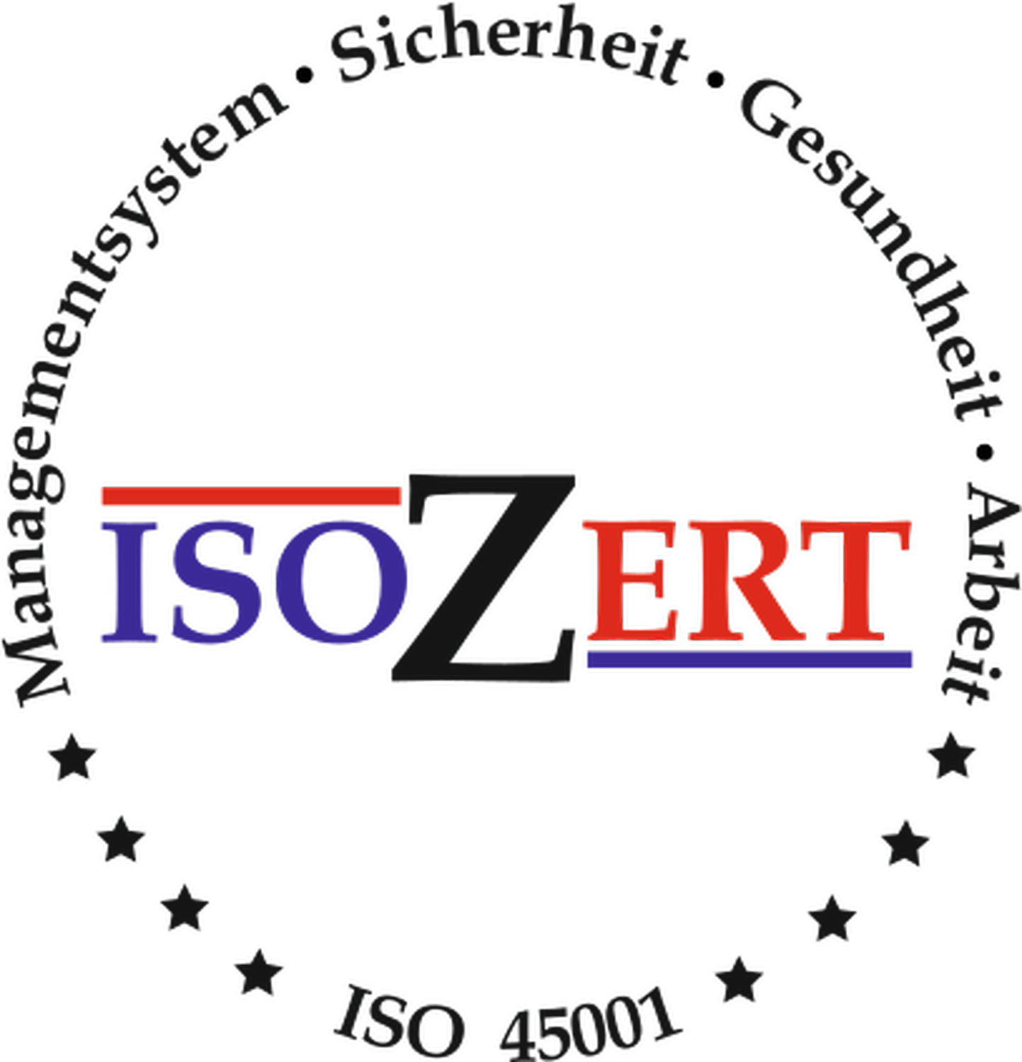 ASD – Allgemeine Sicherheitsdienste GmbH i.G. – IsoZert Logo 